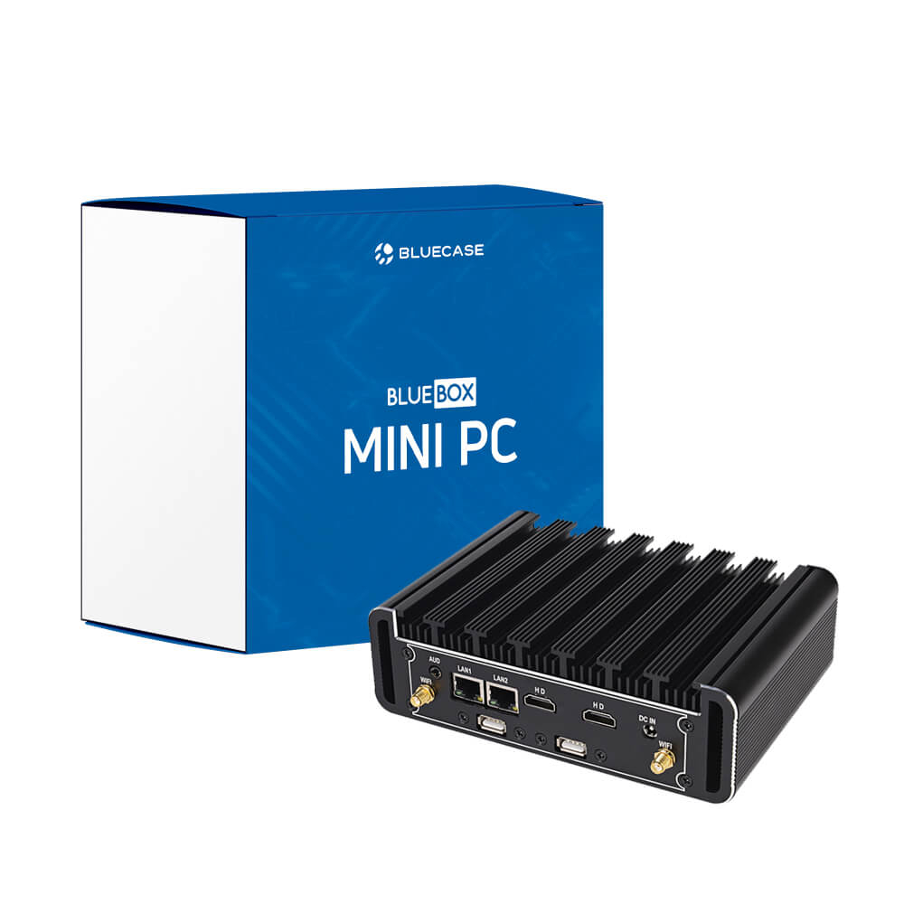 MINI PC BLUEBOX INDUSTRIAL I3-5010U S/MEMORIA S/HD PN BBOXI5I3MSHR2 - 1
