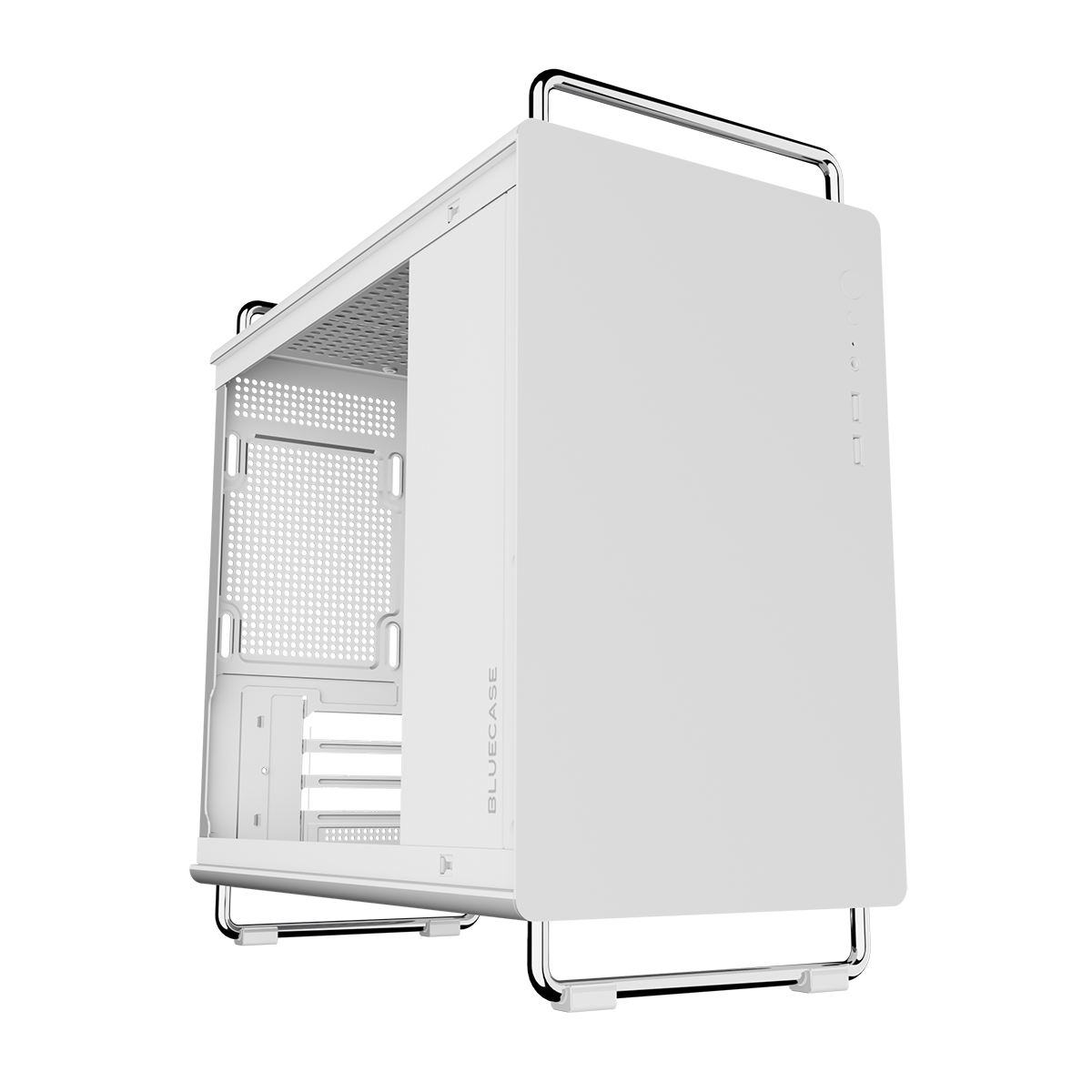 GABINETE GAMER BG-056-W TINY - BRANCO - 1