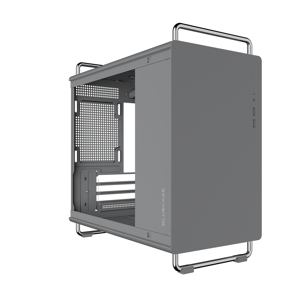 GABINETE GAMER BG-056-G TINY - CINZA - 2