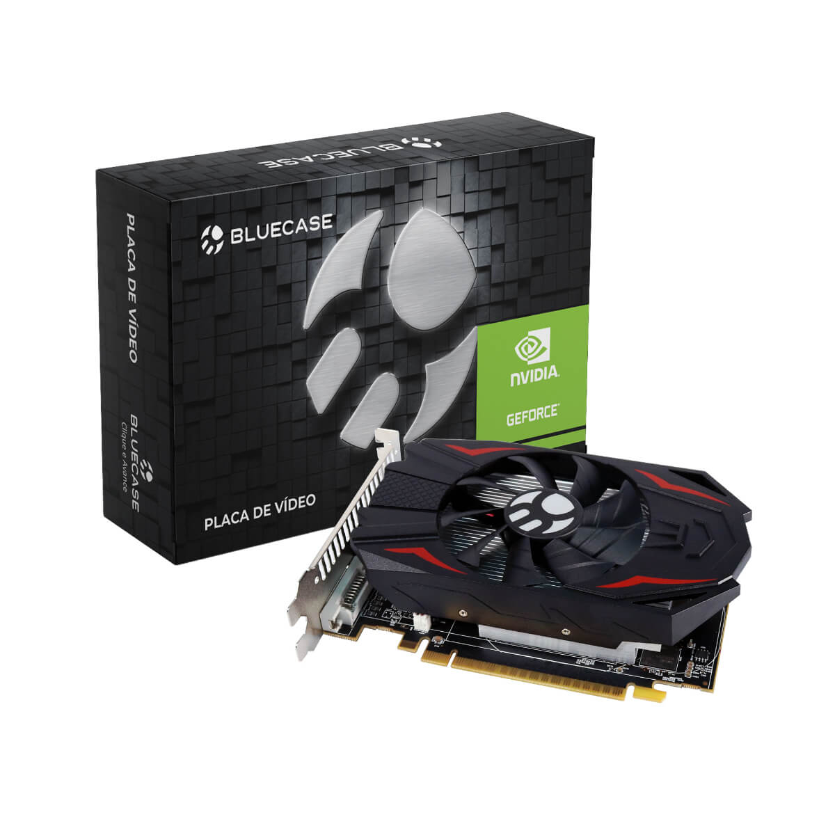 GPU GT 740 4GB DDR5 128 BITS BLUECASE - PN BP-GT740-4GD5DBX - 1