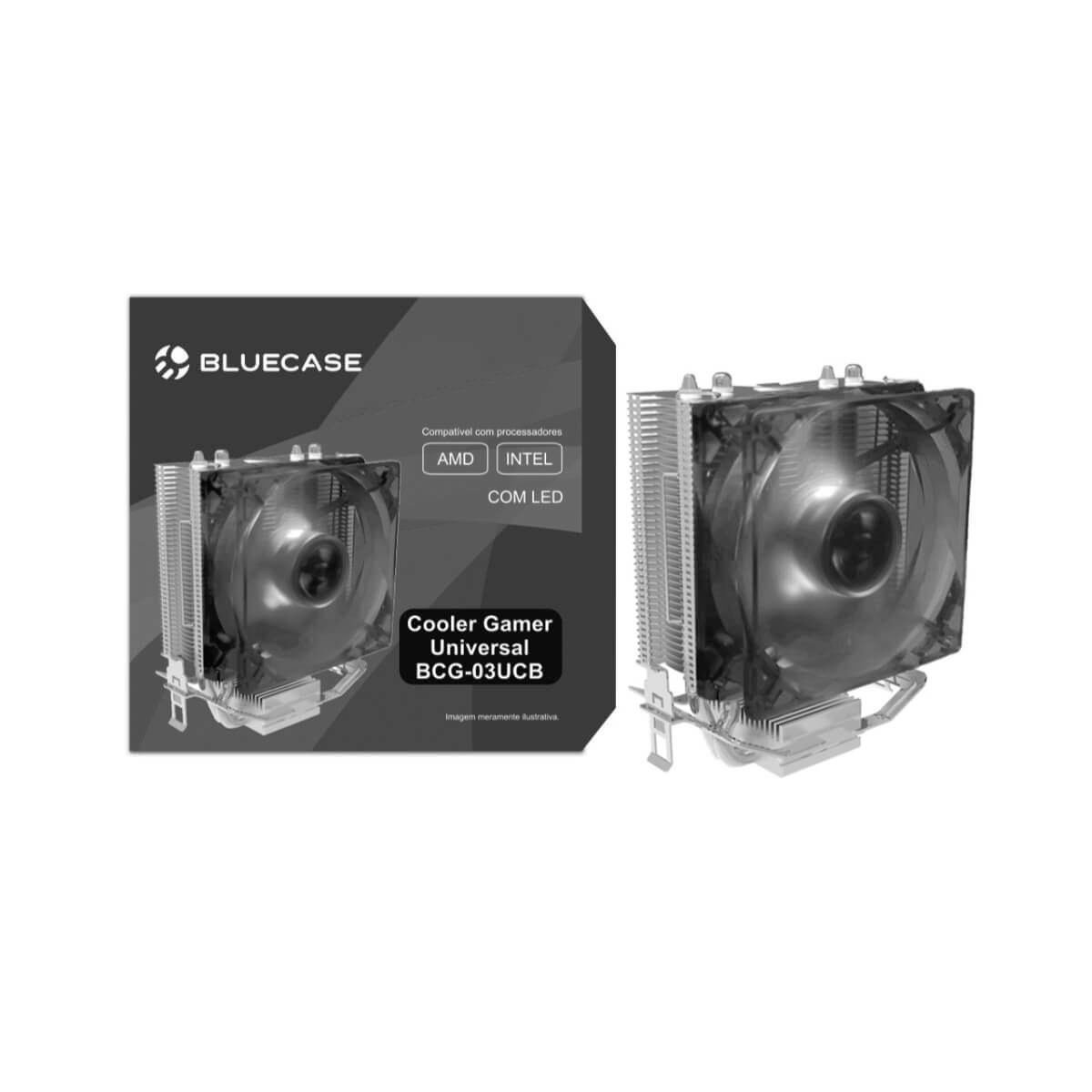 COOLER GAMER UNIVERSAL INTEL E AMD BCG-03UCB - 1