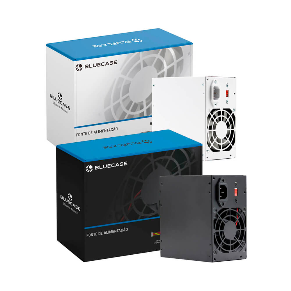 FONTE DE ALIMENTACAO ATX PS/2 350W (BLU350-CMPS2 / BLU350-CMPS2W) - 1