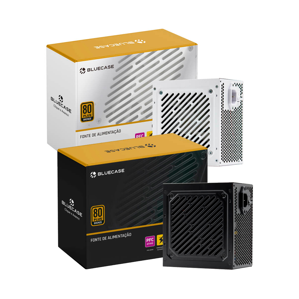 FONTE DE ALIMENTACAO ATX 400W REAL 80 PLUS BRONZE (BLU400R-82E / BLU400R-82EW) - 1