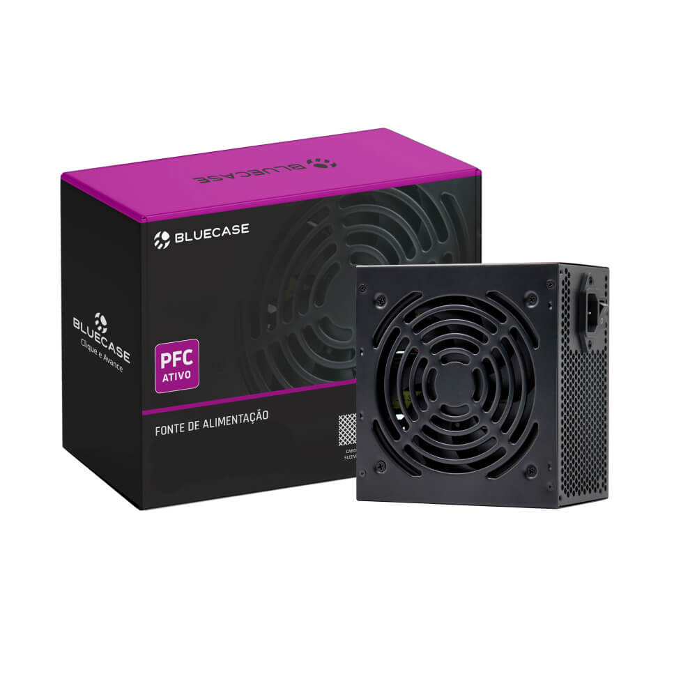 FONTE DE ALIMENTACAO ATX PS/2 500W PFC ATIVO BIVOLT AUTOMATICO (BLU500-PFCPS2) - 1