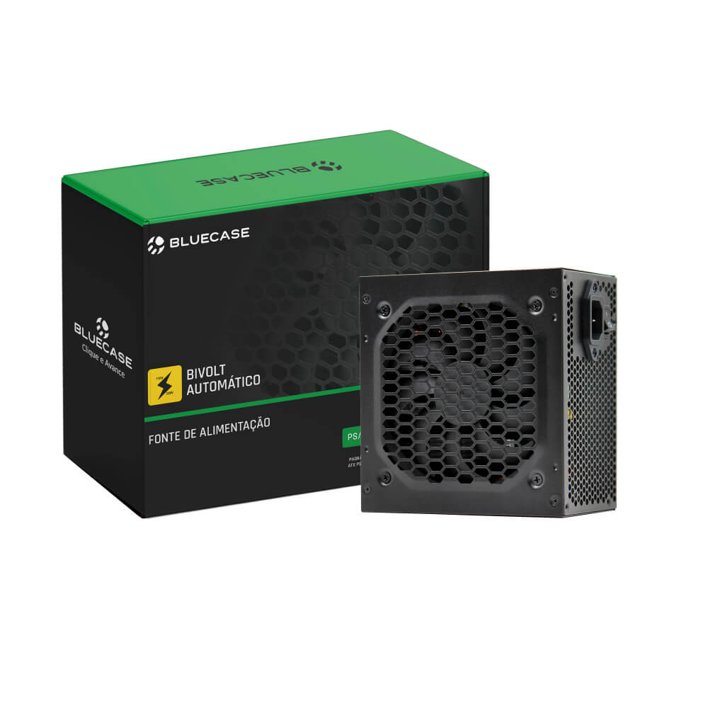 FONTE DE ALIMENTACAO ATX PS/2 600W BIVOLT AUTOMATICO (BLU600-ATPS2) - 1