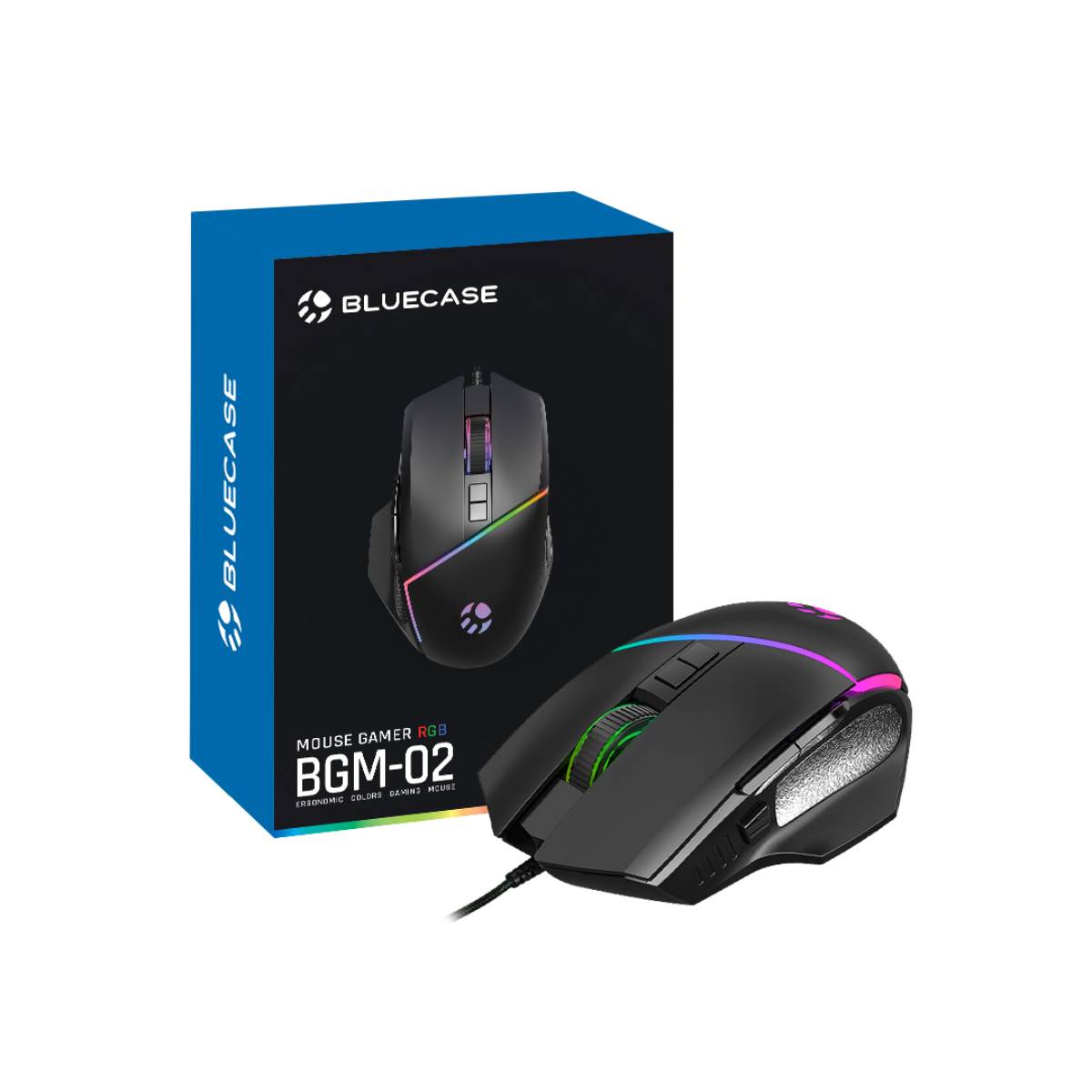 MOUSE GAMER USB BGM-02 - 1