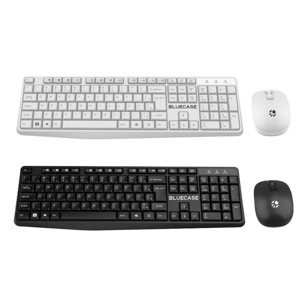 KIT TECLADO E MOUSE SEM FIO BMTW01 - 2