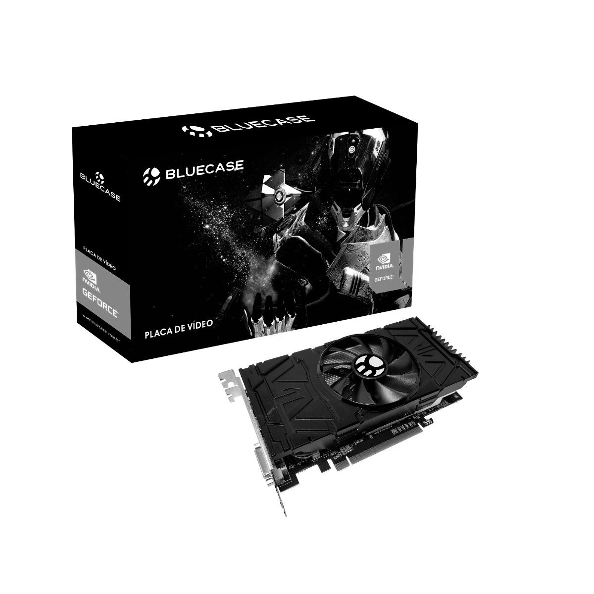 GPU GTX 1050 2GB DDR5 128 BITS BLUECASE  - PN BP-GTX1050-2GD5A1 - 1
