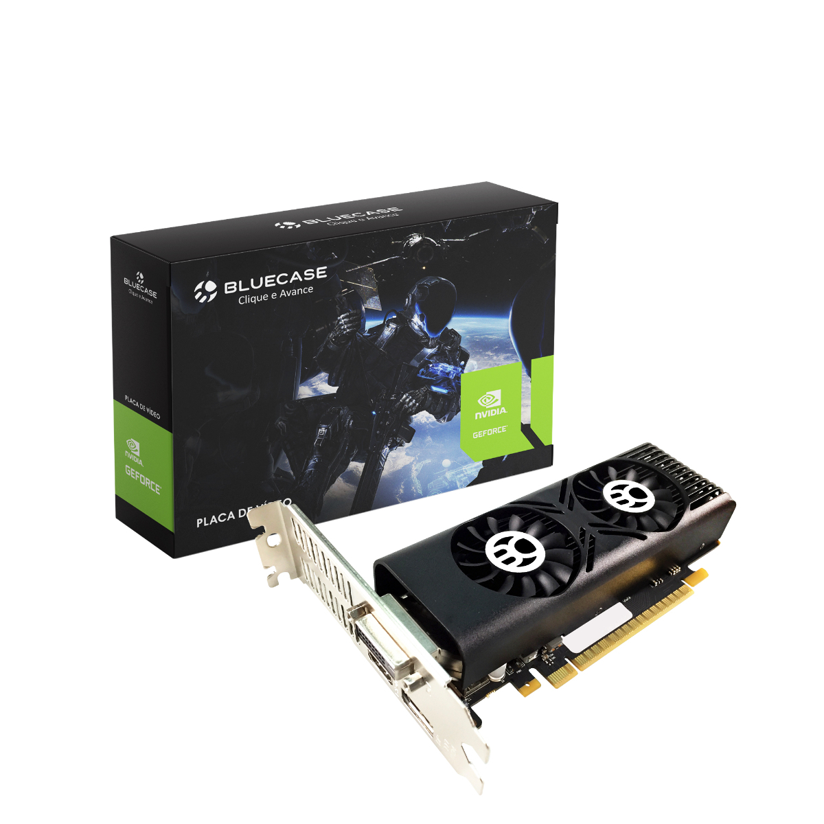 GPU GTX 1050TI 4GB GDDR5 128 BITS BLUECASE - PN BP-GTX1050TI-4GD5T1 - 1