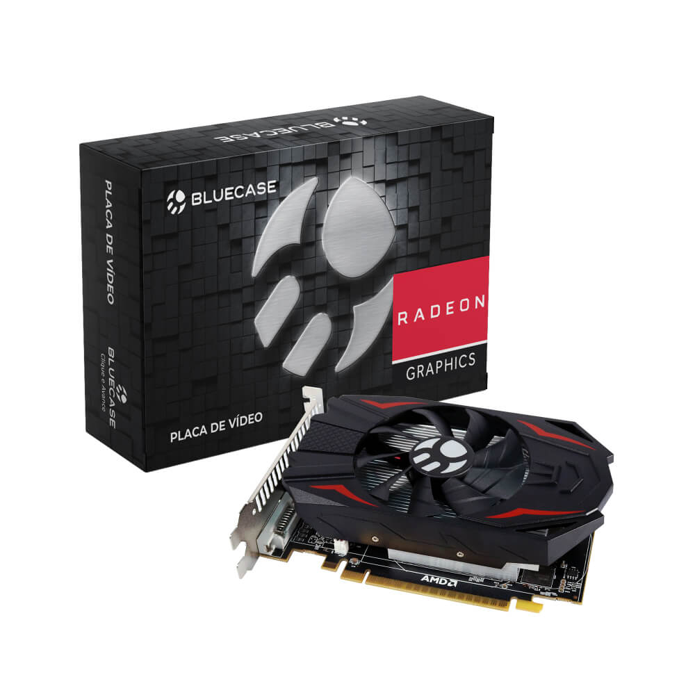 GPU RADEON HD6770 1GB GDDR5 128BITS BLUECASE - PN BP-HD6770-1GD5DBX - 1