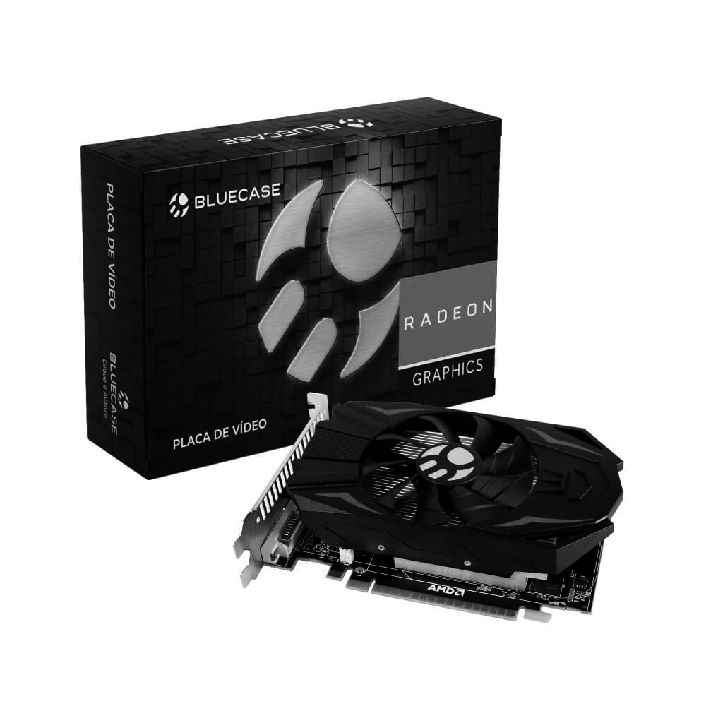 GPU RADEON HD6770 1GB GDDR5 128BITS BLUECASE - PN BP-HD6770-1GD5DBX - 1