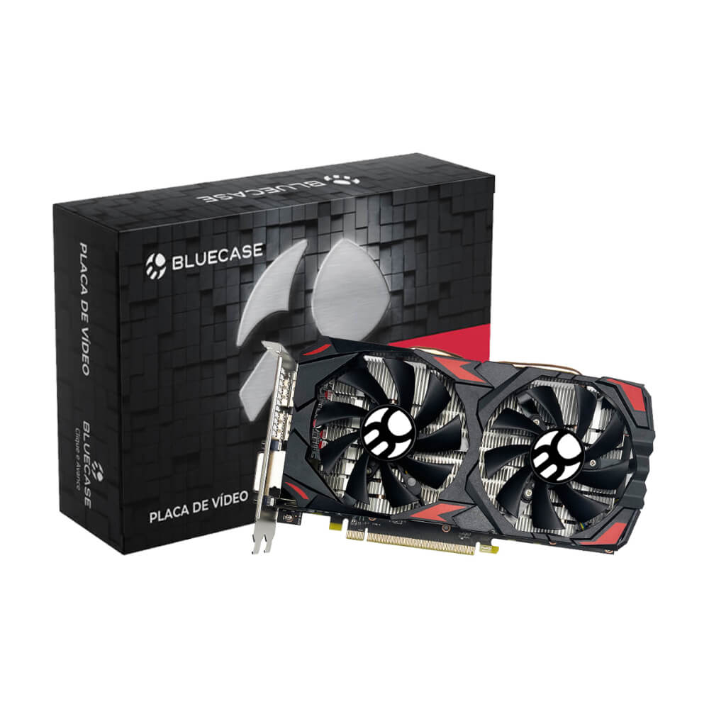 GPU RADEON RX 580 8GB GDDR5 256BITS BLUECASE - PN BP-RX580-8GD5D2BX - 1