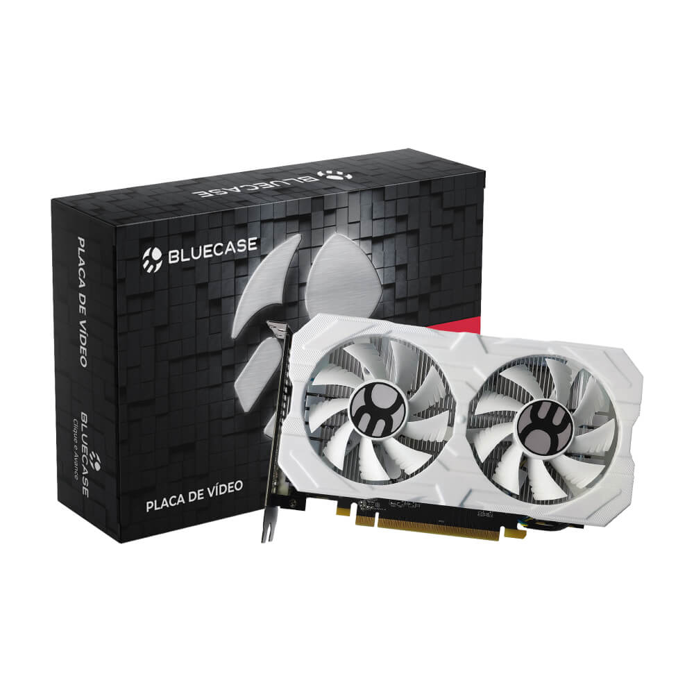 GPU RADEON RX 580 WHITE 8GB GDDR5 256BITS BLUECASE - PN  BP-RX580-8GD5D2BXW - 1