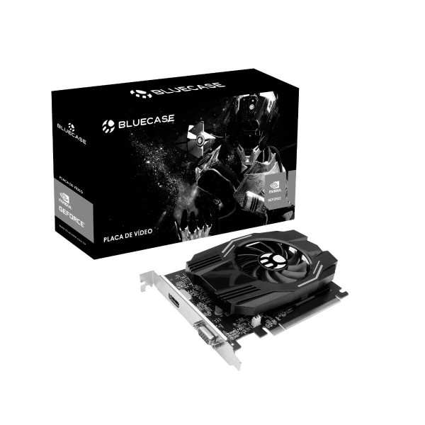 GPU GT 1030 2GB GDDR5 64 BITS BLUECASE - HDMI / VGA - PN BP-GT1030-2GD5D1