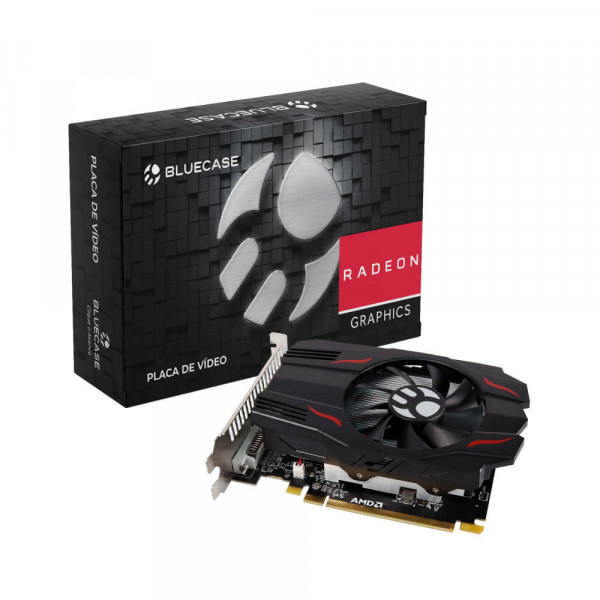 GPU RADEON RX 550 2GB GDDR5 128BITS BLUECASE - PN BP-RX550-2GD5DBX