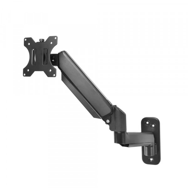 SUPORTE DE PAREDE ERGO FLEXY PARA MONITOR ARTICULADO C/ PISTAO A GAS 12" A 32" BLUECASE - ATE 9KG