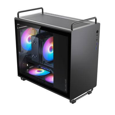 GABINETE GAMER BG-056-B TINY PRO - PRETO - 2