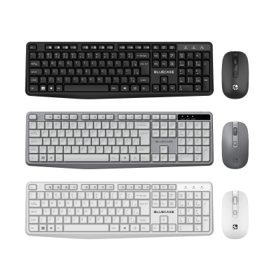 KIT TECLADO E MOUSE SEM FIO BMTW01 - 1