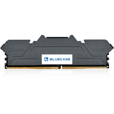 MEMORIA GAMER DDR3 1600MHZ LONG-DIMM 1.5V DUAL RANK BLUECASE PN BGML3D16M15V11 - PRATA - 1