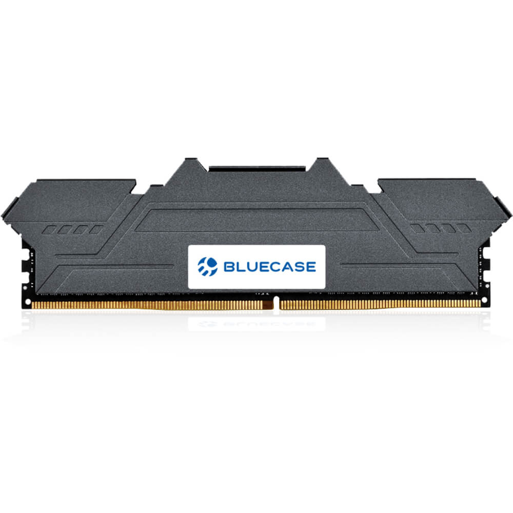 MEMORIA GAMER DDR3 1600MHZ LONG-DIMM 1.5V DUAL RANK BLUECASE PN BGML3D16M15V11 - PRATA - 1