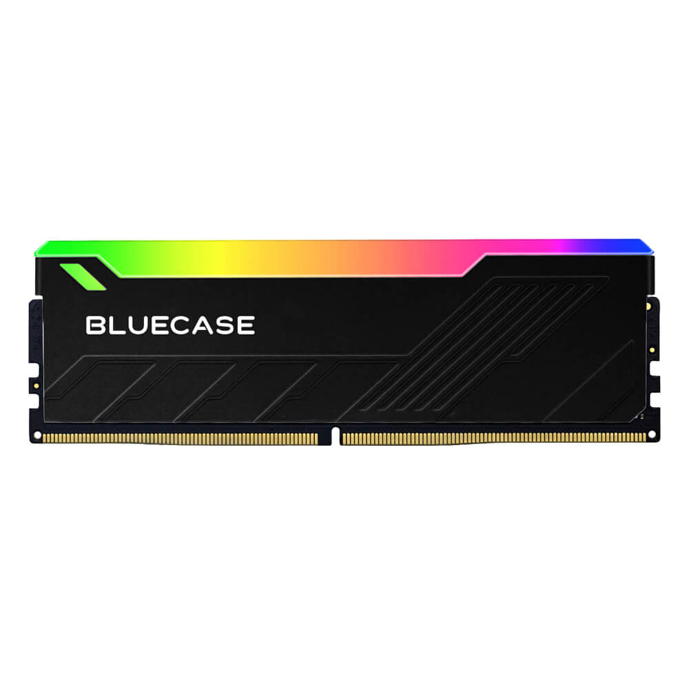 MEMORIA GAMER DDR4 RGB 3200MHZ LONG-DIMM 1.2V SINGLE RANK BLUECASE PN BGML4D32M12V22 - PRETO - 2