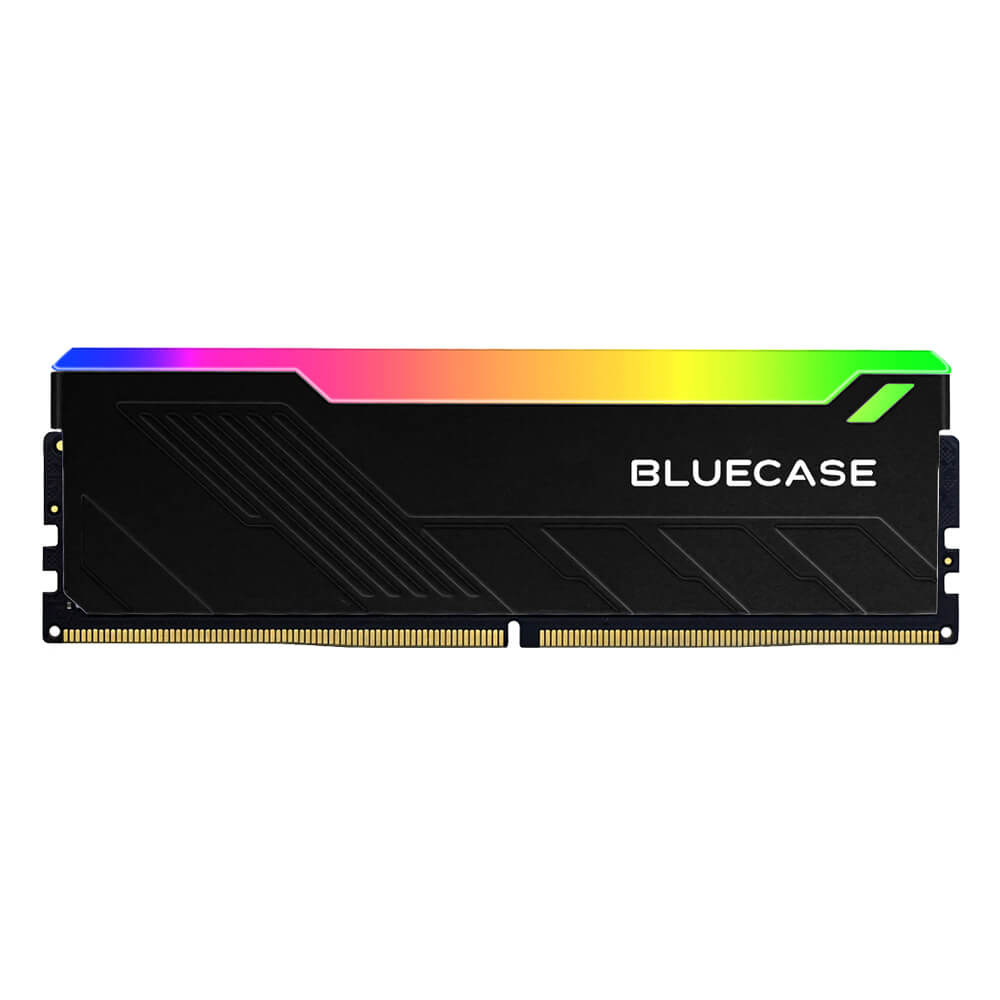 MEMORIA GAMER DDR4 RGB 3200MHZ LONG-DIMM 1.2V SINGLE RANK BLUECASE PN BGML4D32M12V22 - PRETO - 1